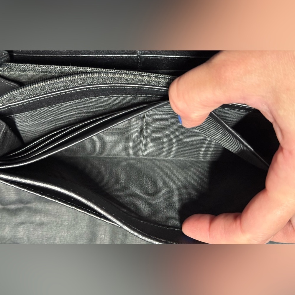 Gucci microguccissma black wallet - Picture 12 of 14